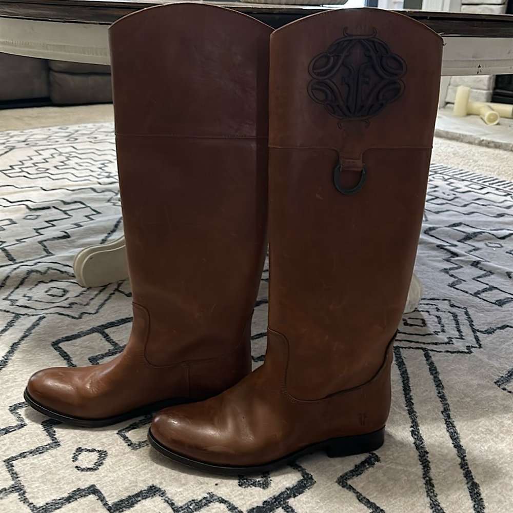 Frye- Melissa Logo Boots